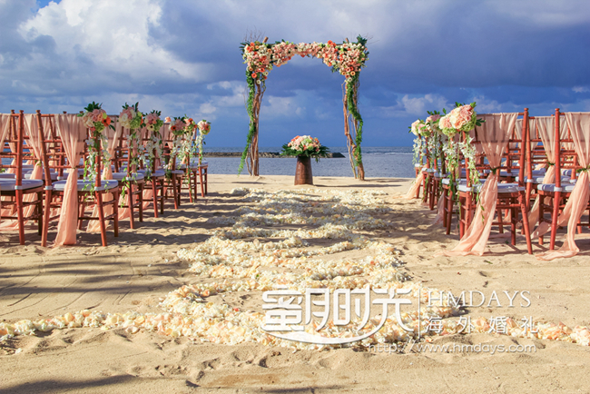  巴厘岛肉桂沙滩婚礼