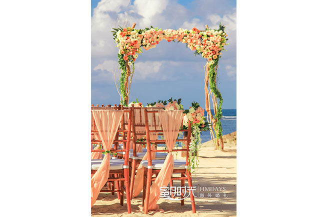 巴厘岛肉桂沙滩婚礼