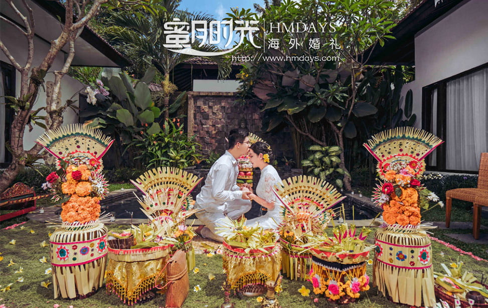  巴厘岛传统大婚仪式婚礼