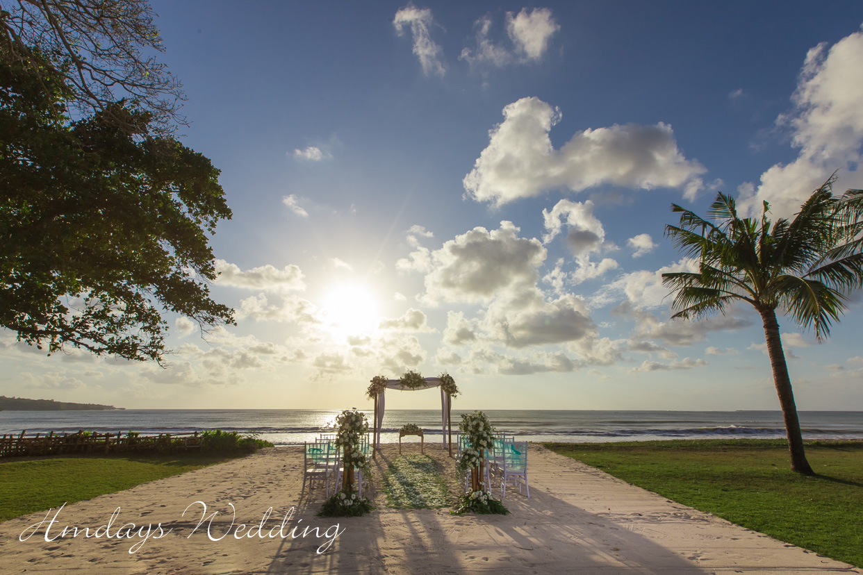  巴厘岛洲际酒店沙滩婚礼