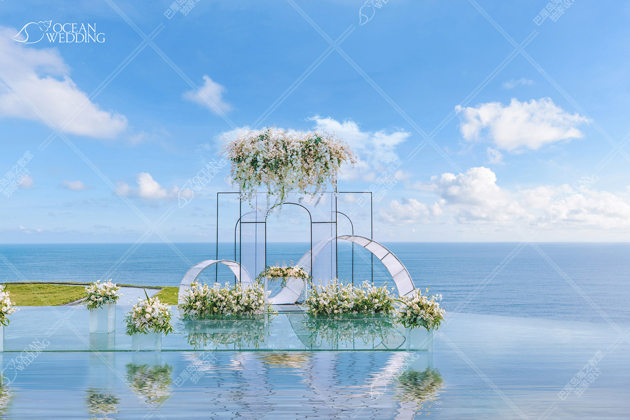  巴厘岛 天空之镜婚礼 2019标准布置 绿色 免费