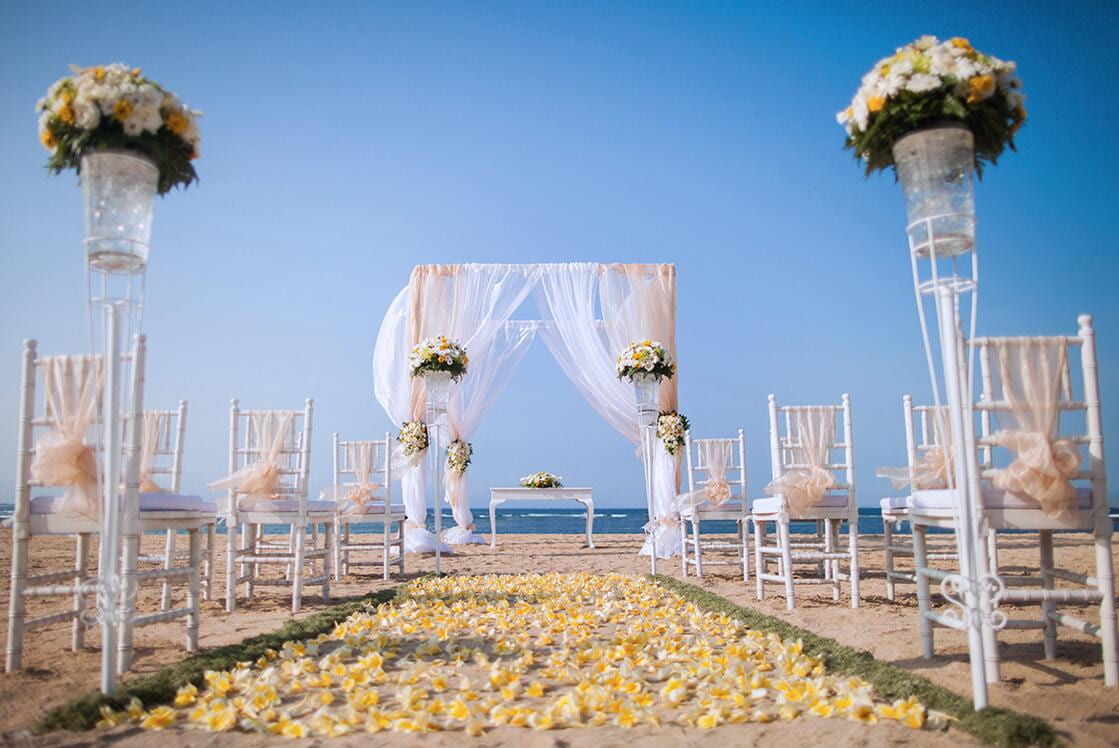  巴厘岛索菲特沙滩婚礼