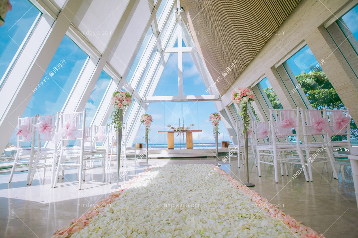  巴厘岛港丽无限教堂婚礼