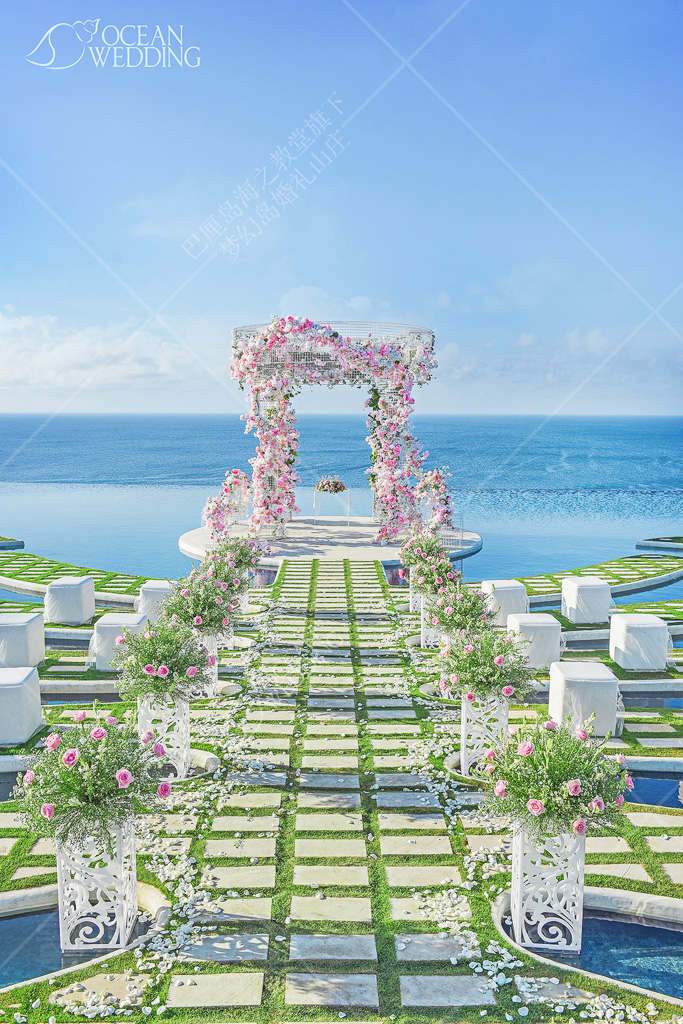巴厘岛婚礼-梦幻岛免费布置 巴厘岛 梦幻岛 免费布置 粉色