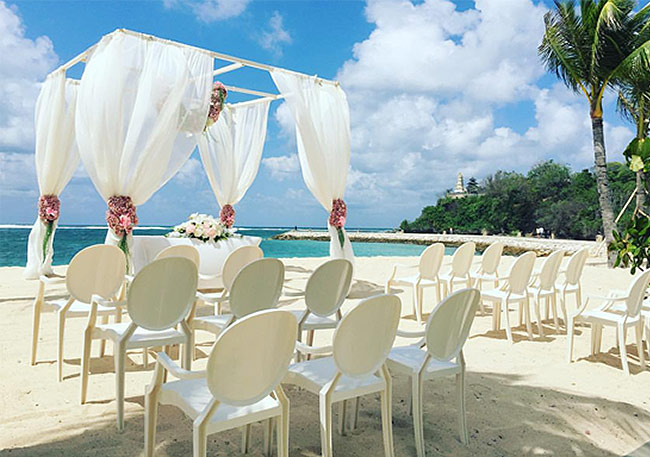 巴厘岛穆丽雅MULIA沙滩婚礼