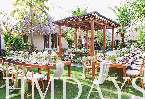 PRIVATE VILLA|海外婚礼定制中高端布置案例|巴厘岛婚礼布置定制案例