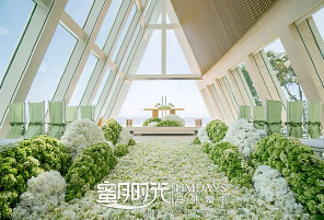 港丽酒店婚礼布置 - GREEN CLOUD|海外婚礼布置案例|海外婚礼晚宴