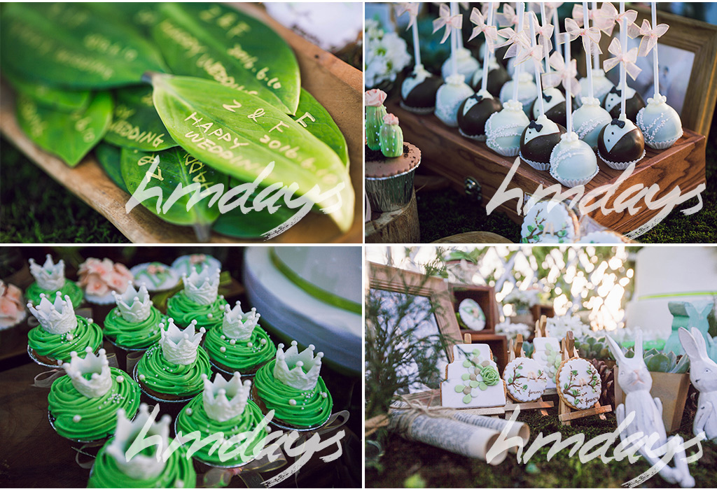 绿色生机盎然的巴厘岛婚礼甜品台|海外婚礼甜品台设计案例|海外婚礼定制中高端布置案例|巴厘岛婚礼布置定制案例