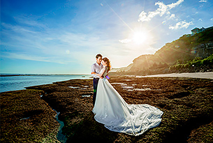 巴厘岛水之教堂婚礼婚纱照片(LY+SJW)_海外婚礼