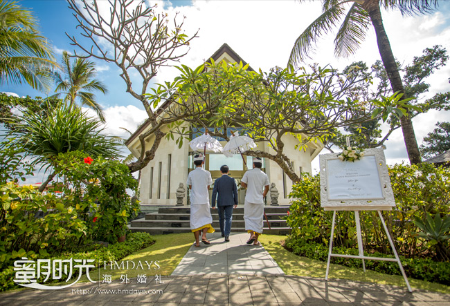 巴厘岛水名漾教堂婚礼 THE SEMINYAK PURNAMA WEDDING