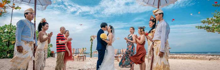 巴厘岛肉桂沙滩婚礼视频