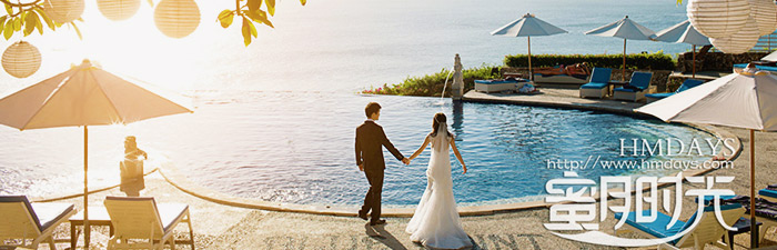 巴厘岛蓝点教堂婚礼视频
