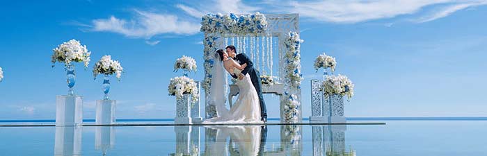 巴厘岛海之教堂(天空之镜)婚礼视频