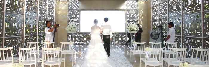 巴厘岛和美教堂婚礼视频