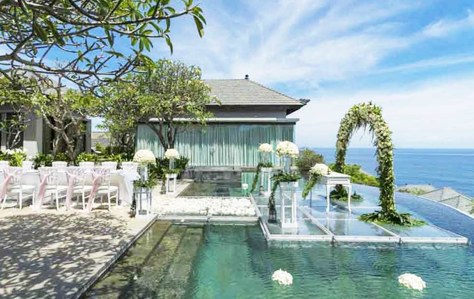 PRESIDENTIAL|巴厘岛悦榕庄总统别墅水台婚礼|巴厘岛婚礼|海外婚礼|蜜月时光